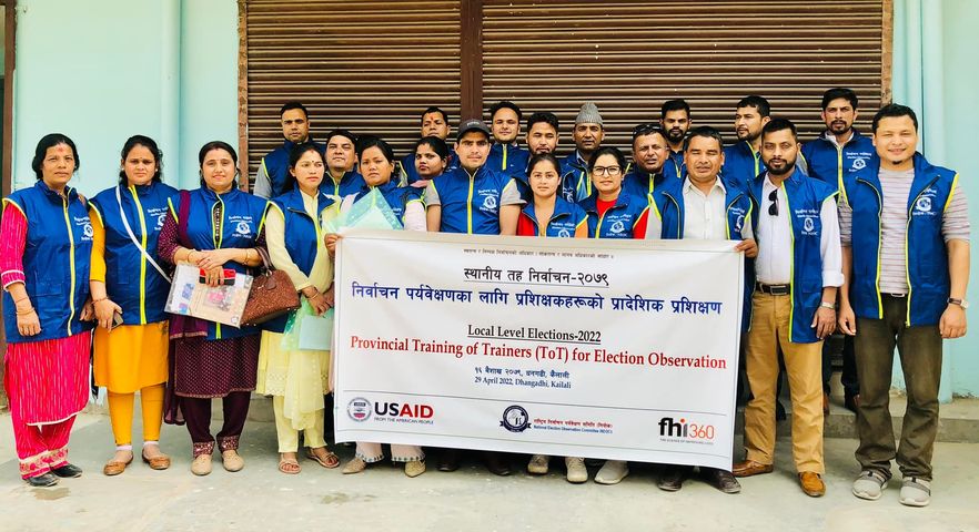 Provincial Training of Trainers (TOT) for Election Observation